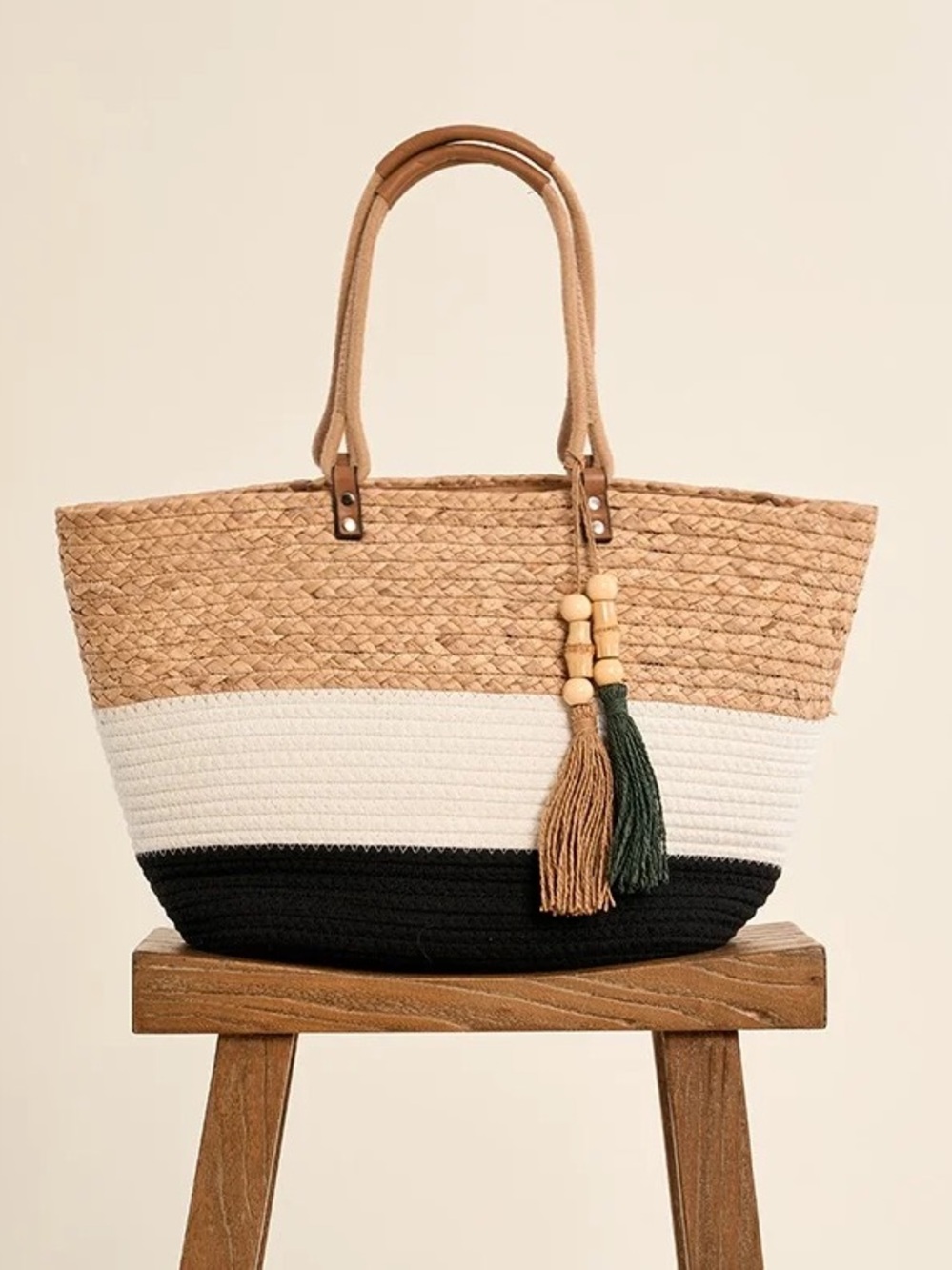 Molly Bracken Woven Beach Bag